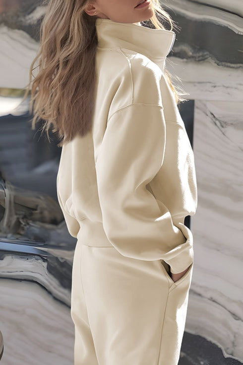 'Mira' Long Sleeve Top and Joggers Set - Celes Fashion